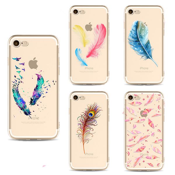 coque iphone 6 plume doux