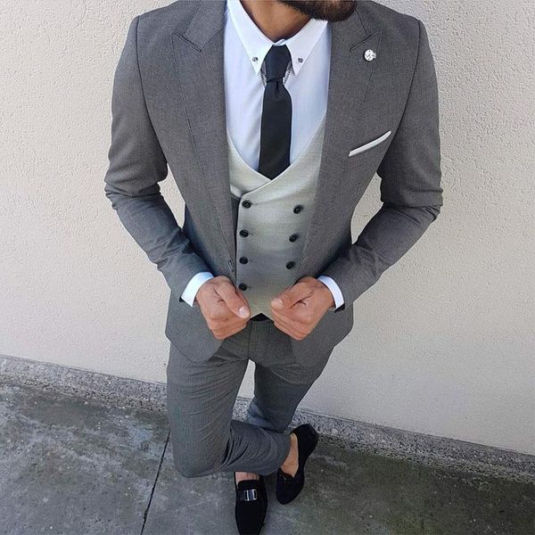 mens suits double breasted waistcoat