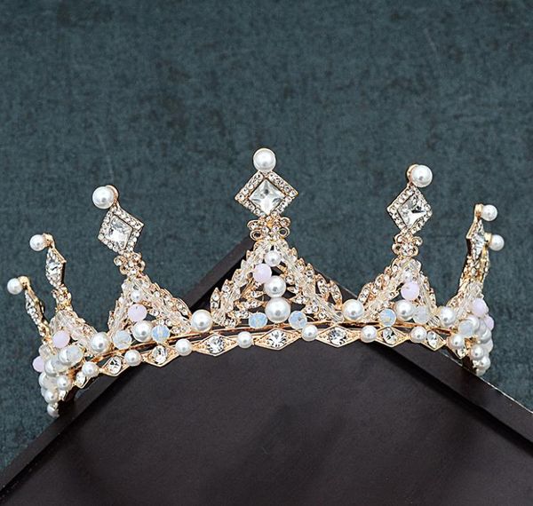 

2018 new golden wedding crown, wedding simple air accessories, wedding dresses and accessories, Silver