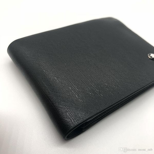 

new fashion luxury men's leather short clip wallet clip mt wallet mb designer wallet credit card holder pocket p m b advanced sets, Red;black