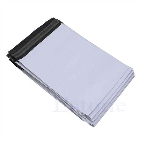 

100pcs 20*34cm poly mailer plastic shipping mailing bags envelope polybag new