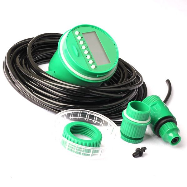 

green durable electronic irrigation timer automatic garden irrigation program sprinkler control timer home set