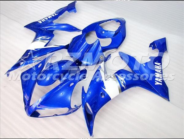 Molde de injeção New carenagens Para Yamaha YZF-R1 YZF R1 2004 2005 2006 01 R1 04 05 06 ABS Motos carenagem Kit Azul Q20