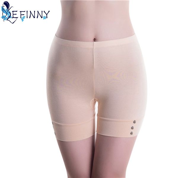 

2017 women skinny short safety panties high waist short underpants boxers, Black;pink