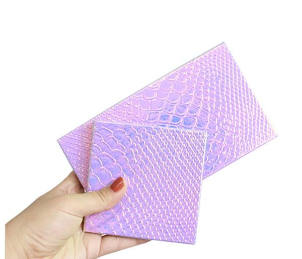 

new makeup pallete eye shadow empty magnetic palette glitter fish-scale patterns eyeshadow case cosmetic containers