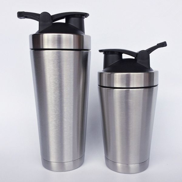 

25oz and 17oz tainle teel vacuum in ulated protein haker cup blender mixer mixing bottle for gym workout fitne moothie protein