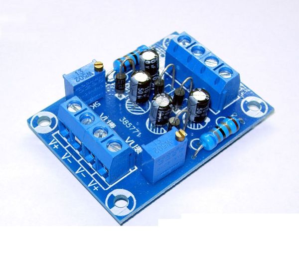 FreeShipping Passive Stereo VU Meter Meter Driver Board Audio Усилитель мощности DB Измеритель уровня звука