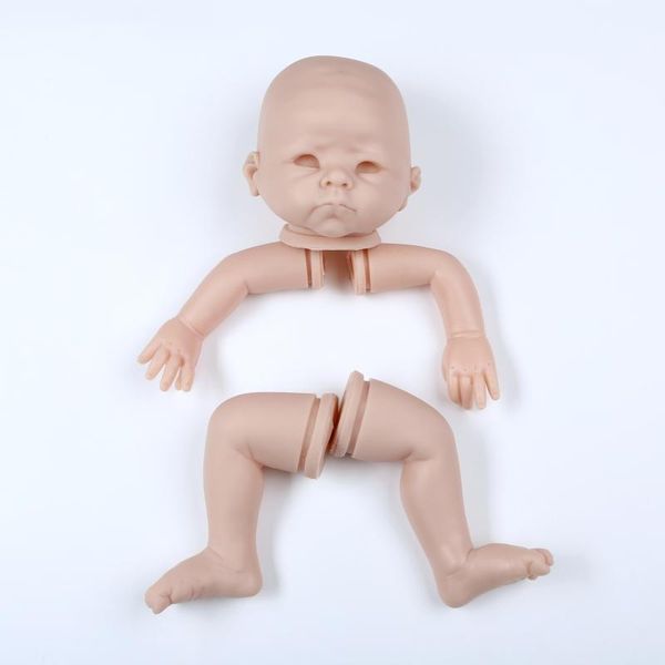 

dk-1527 silicone reborn baby doll kit accessories diy vinyl baby doll mold lifelike handmade doll kit for kid gift for children