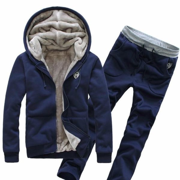 

sweatsuit fashion men's sportwear outwear hoodies casual slim fit mens tracksuit sets designer sweatshirt sudaderas hombre, Gray