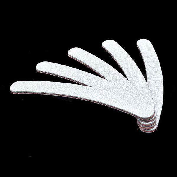 

jearlyu 5pcs/lot gray diamond nail file manicure pedicure buffer nail files 100 180 grit art uv gel cuticle remover tools