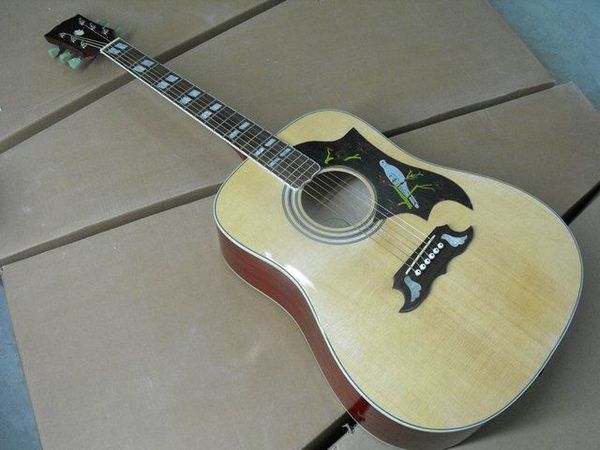 

бесплатная доставка gibsondave акустической гитары изготавливается из твердого клена ель топ палисандр стороны и назад в природных 120217