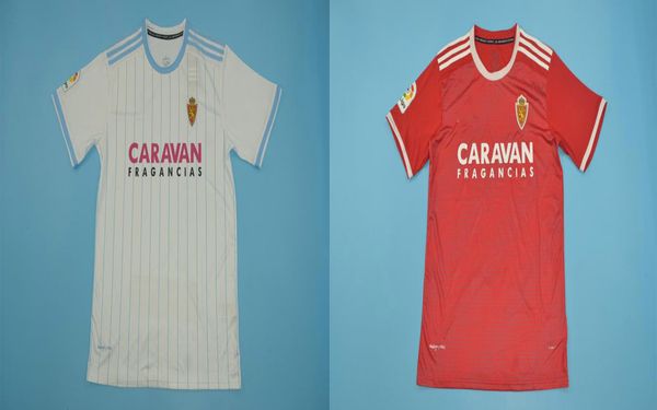 

the thailand quality of soccer jersey 18-19 la liga real zaragoza home away shirt fans version zapater marc, Gray;blue
