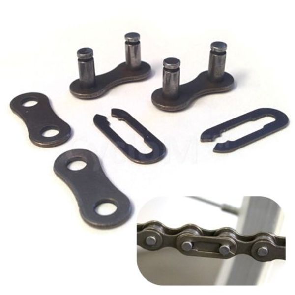 Mountain BMX Bicicleta Bicicleta Chain Master Link Junta Non O-Ring Clipes Quick Master Link Elevação Chain-Master Links