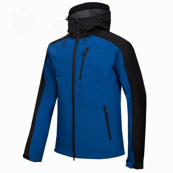 

new style men hiking jacket windproof soft shell jacket hiking clothing skiing hunting camping coat windproof, Black;brown