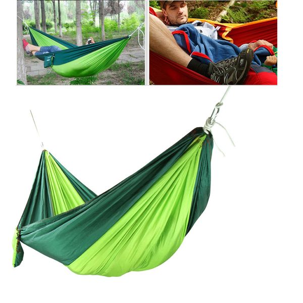 

36 color 230 90cm nylon ingle per on hammock parachute fabric hammock for travel hiking backpacking camping hammock wing bed aaa501