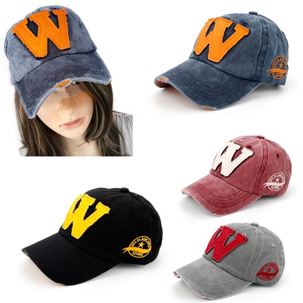 

embroidery w letters baseball caps women girls casual snapback hats ridings outdoor adjustable hat cap, Blue;gray