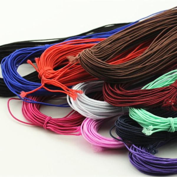 

эластичная швейная нить dia.1.0 мм эластичный шнур полезные бытовые diy ручной швейные аксессуары для одежды 25 м / шт dl_etr009, Black