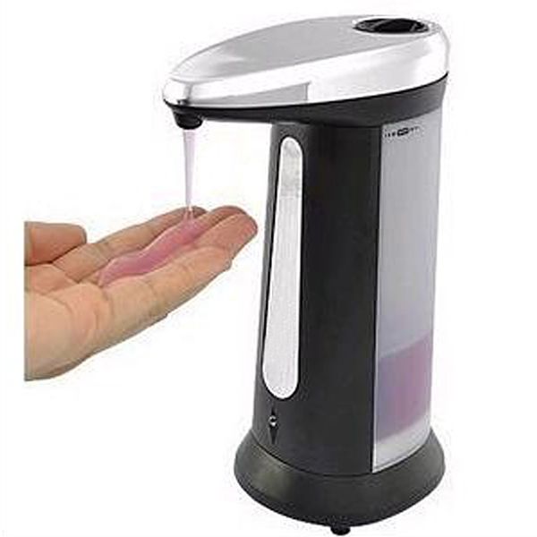 400ml ABS ABS Automático Dispensador Sensor Inteligente Intensor Líquido Sabonete Sanitizer Dispenser para Cozinha Banheiro Acessórios Ferramentas