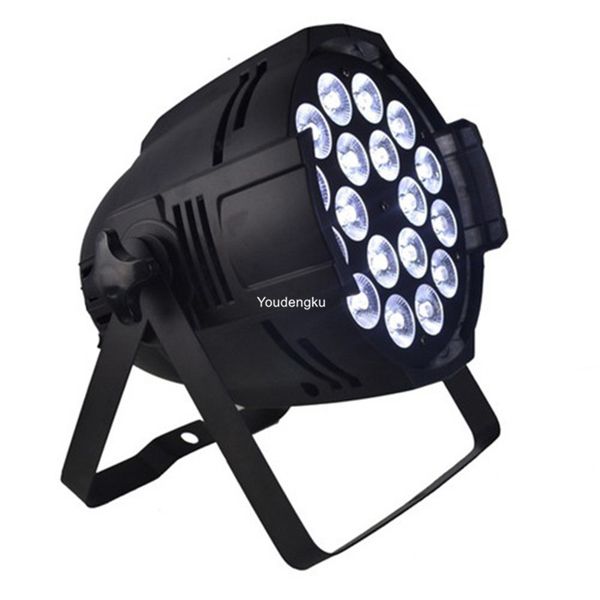 

6pcs/lot stage wedding led par spot light par led 18x12w rgbw 4in1 par can flight case