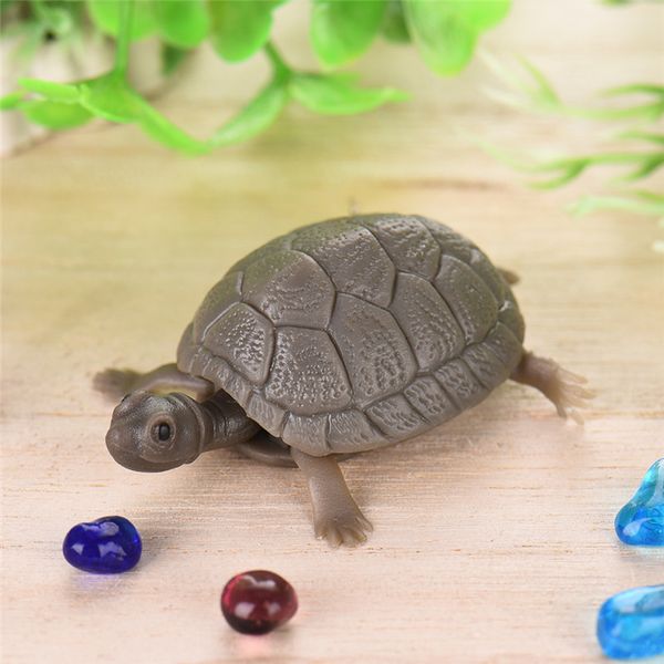 Artificial Simulation Ornamental Decorate Fake Tortoise Aquarium