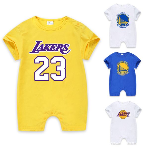 

2018 летний мальчик одежда 100% хлопок баскетбол с короткими рукавами ползунки новор