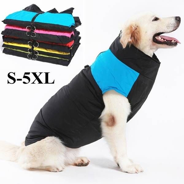 

водонепроницаемый зимняя куртка для собак pet одежда щенок дождь пальто теплый щенок костюм