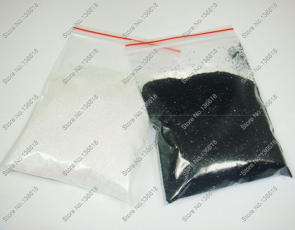 

50g x white&black color shining fine nail glitter dust powder for nail art and glitter crafts, Silver;gold