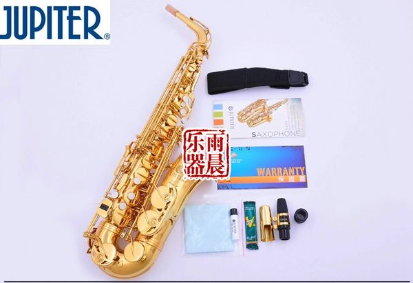 

новый профессиональный юпитер jas-567 gl альт-саксофон e плоский саксофон музыкальные инструменты золотой лак перламутр альт-саксофон