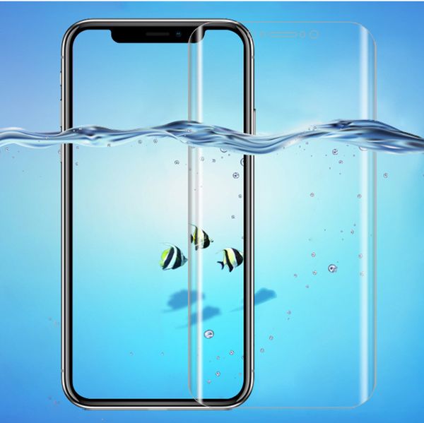 

for iphone x premium soft screen protector guard film for iphone 7 8 plus 3d full cover anti-burst anti-scratch anti-fingerprint wholesale