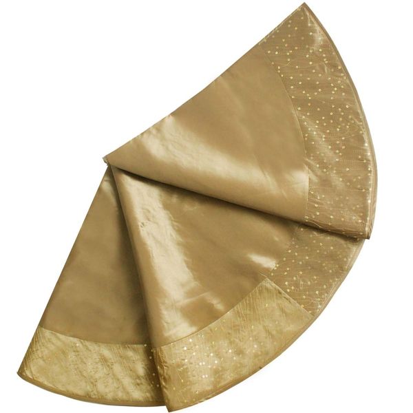 Extra Large 50 Christmas Tree Skirt Glitter Sparkle Luxury Sequin