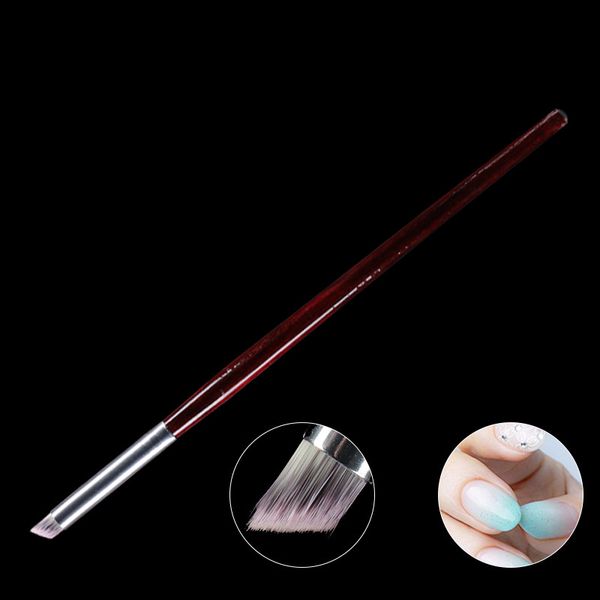 

nail art manicure brushes wooden handle gradient brush pen nail design brushes tassel, Yellow