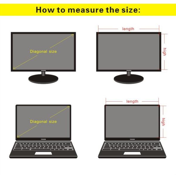 Privacy Screen For 14 Inch Widescreen 16 9 Ratio Laptops Computer