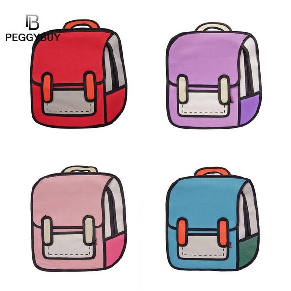 3d bags that look 2d