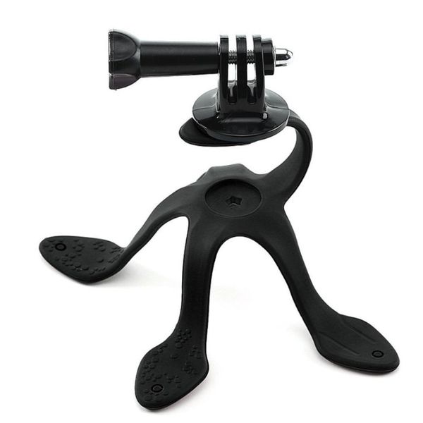 

Mini cellphone tripod mount monopod tand holder flexible adju table for iphone gopro with retail box high quality