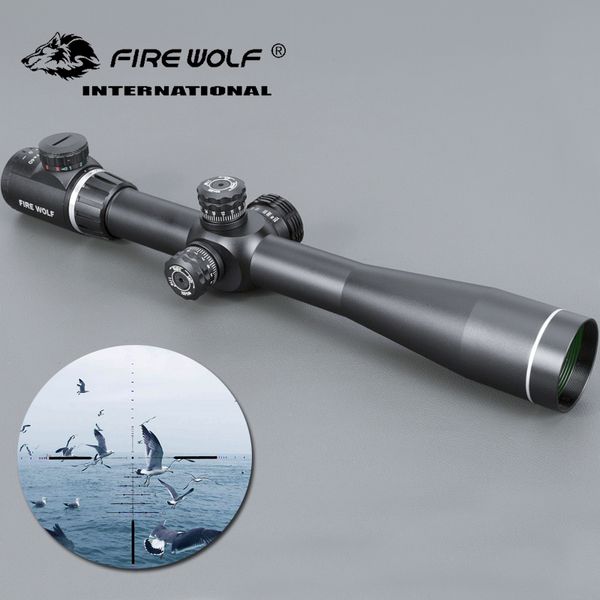 

FIRE WOLF QZ 6-24X40 Z600 Side Parallax Optics Riflescope Hunting Scopes Tactical Sniper Rifle Scope for Airsoft Rifle