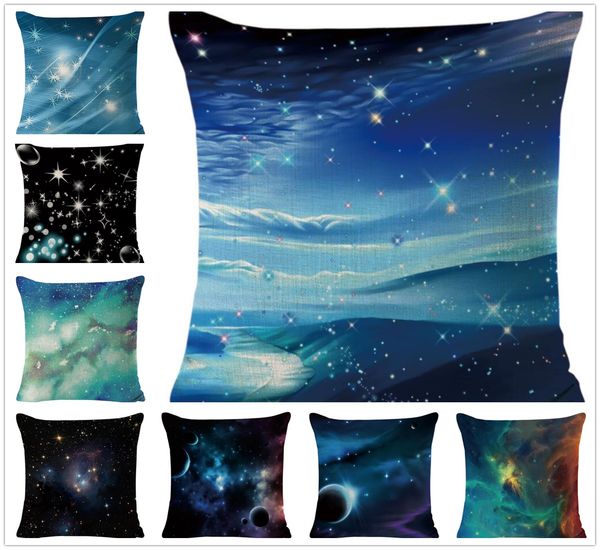 Acheter Hot Belle Ciel étoilé Motif Taie Doreiller Housse De Coussin Home Office Décoration Jolie Cadeaux Livraison Gratuite De 307 Du Flystore66