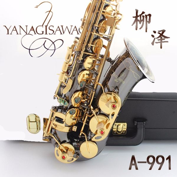 

professional japan yanagisawa gold plated carving saxophone alto eb sax brass instruments music saxofone alto a-991