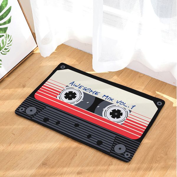 

homemiyn printed bath mat red line bath rug kitchen door mat anti slip mats living room digital painting footpads