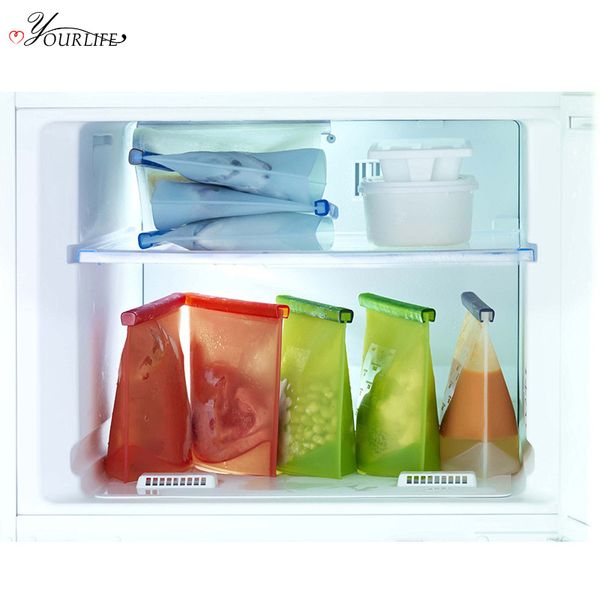

oyourlife 1pc silicone vacuum storage bags wraps kitchen fridge fresh containers household storage tools