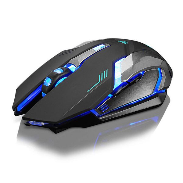 

Rechargeable X7 Wireless LED Backlight USB Optical Ergonomic Gaming Mouse Sem Fio Fashion Computer Games Mouse For Pro Gamer