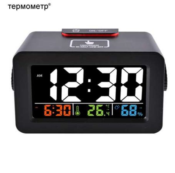2019 Gift Ideas Digital Desk Clock Alarm Snooze With Temperature