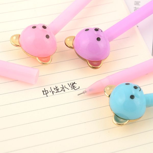 

40pcs/lot cute jelly color bear 0.5mm gel pen student gifts gel pen stationery office supplies school supplies