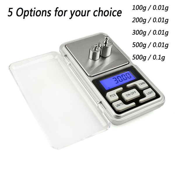

mini pocket scale 200g 0.01g electronic digital pocket scales jewelry diamond herbs balance scale lcd display 100g 300g 500g 0.1g