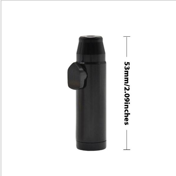 

the shaped pipe snuff bullet pipe boutique aluminum metal bottle odtja