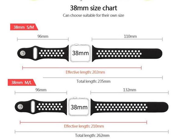 Apple Watch Band Size Chart