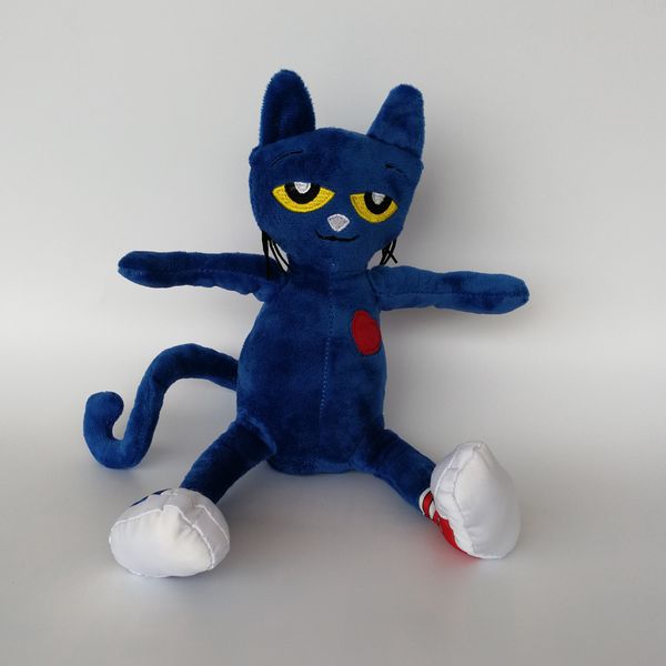 

13 5 quot 35cm pete the cat plu h tuffed doll toy for kid holiday gift whole ale