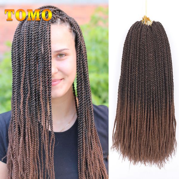 2019 Senegalese Twist Pure Or Ombre Brown Crochet Braiding Hair