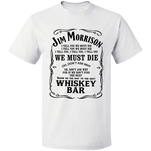 Jim Morrison Whiskey Bar T Shirt The Doors Legendary Rock Band S