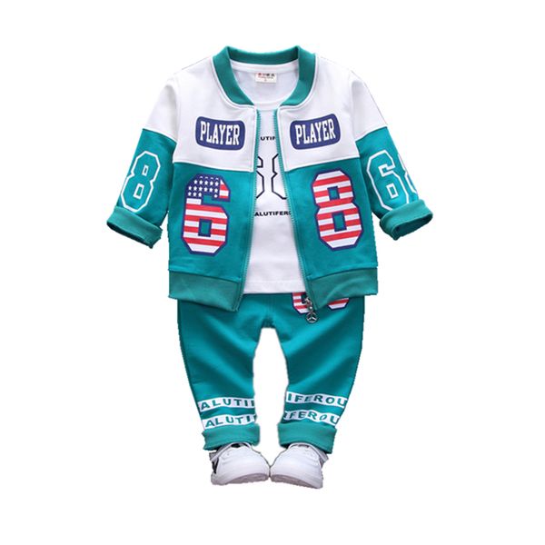

kids sport suits boys girls tracksuits children clothing baby infant outfits spring autumn kid clothes, White
