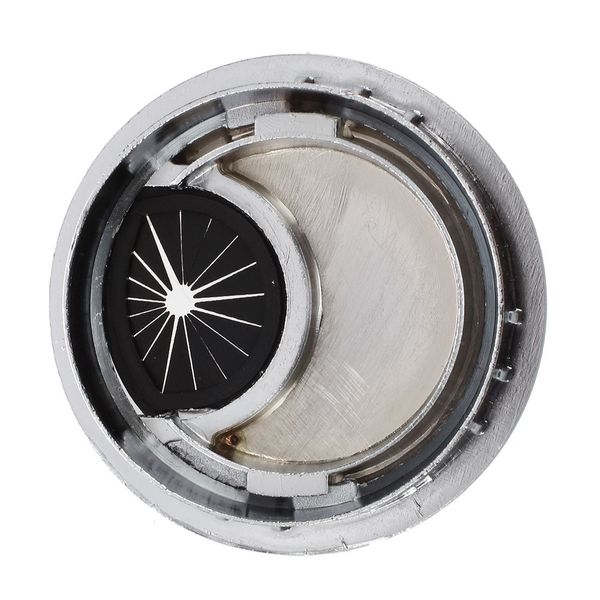 Computer Stainless Steel 50 Mm Diameter Desk Grommet Cable Hole